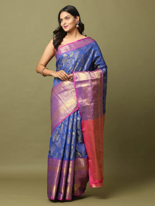 Banarasi Pattu Self Zari Weaving Saree