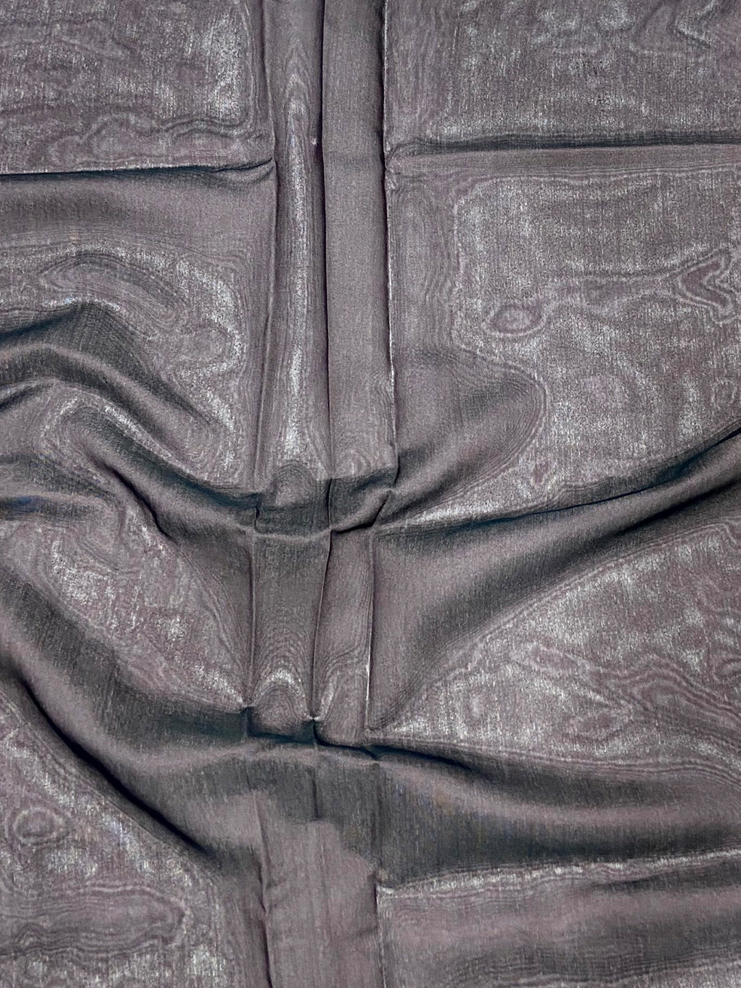 Off White Digital Kalamkari Printed Tussar Silk Saree by My Store