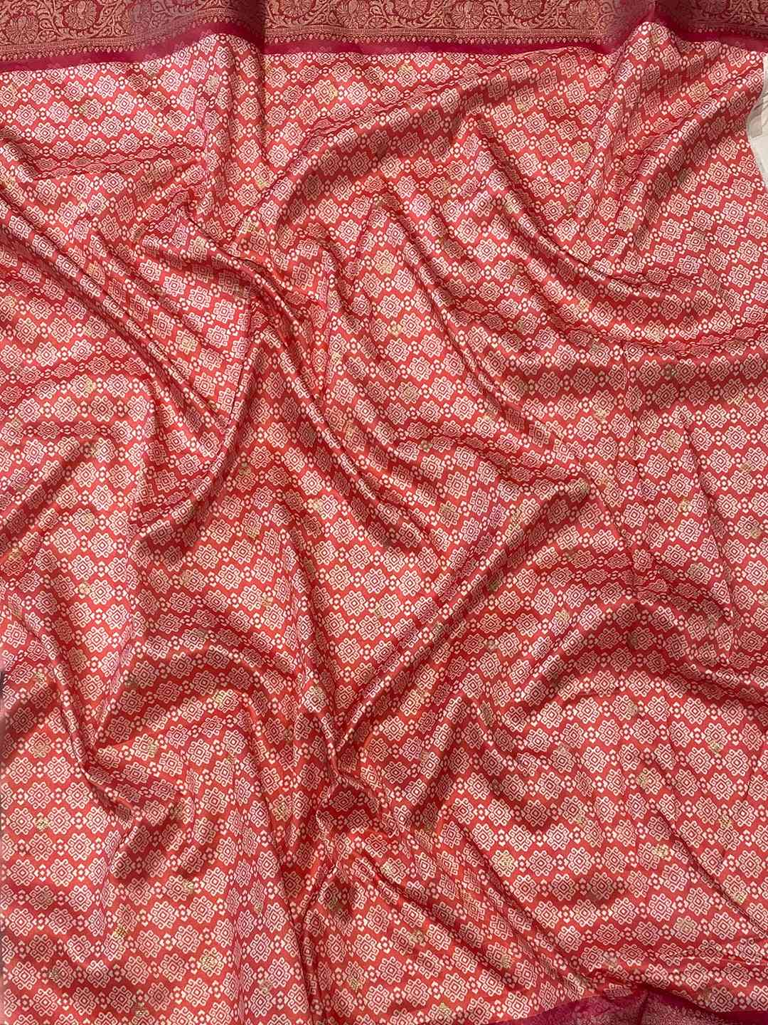 Banarasi Soft Silk Adorns With Zari Patola Pallu Saree