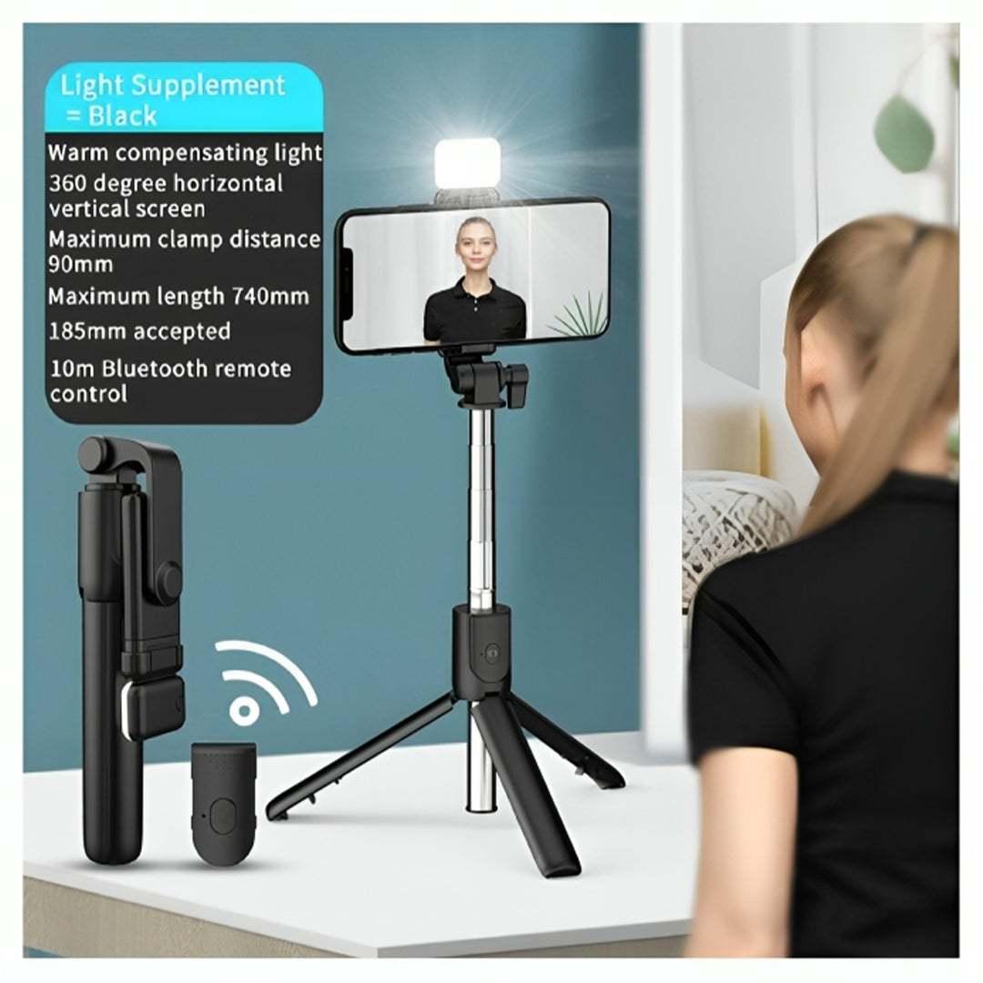 Order TecSox Selfie Stick Tripod R1S with Remote Control