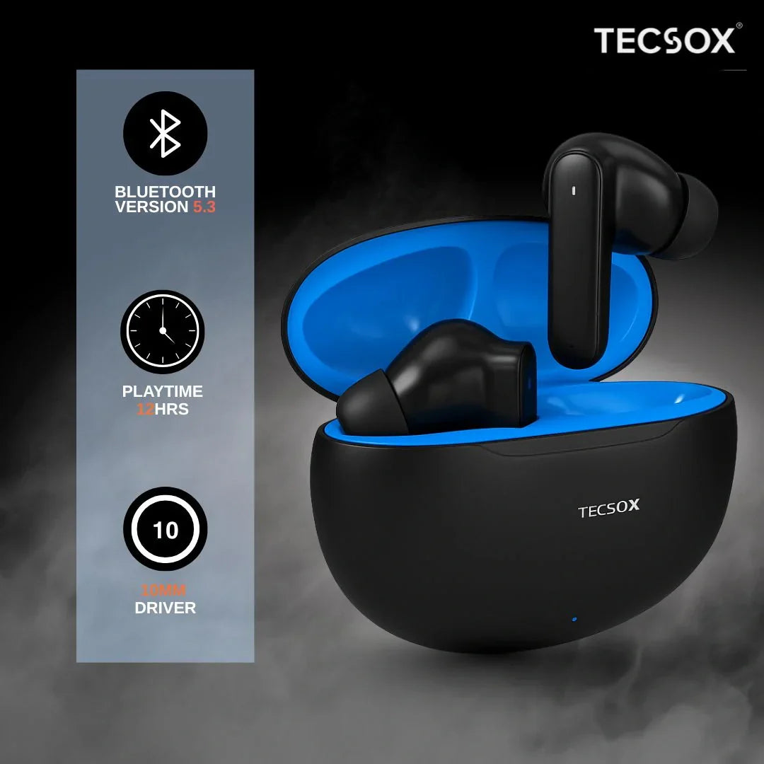 Order TecSox Pulse 611 Bluetooth Earbuds | Deep Bass
