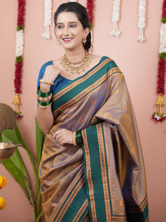 Soft NarayanPaith Paithani Saree by My Store