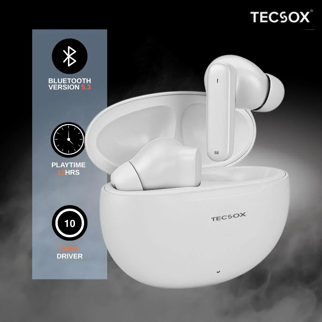 Order TecSox Pulse 611 Bluetooth Earbuds | Deep Bass