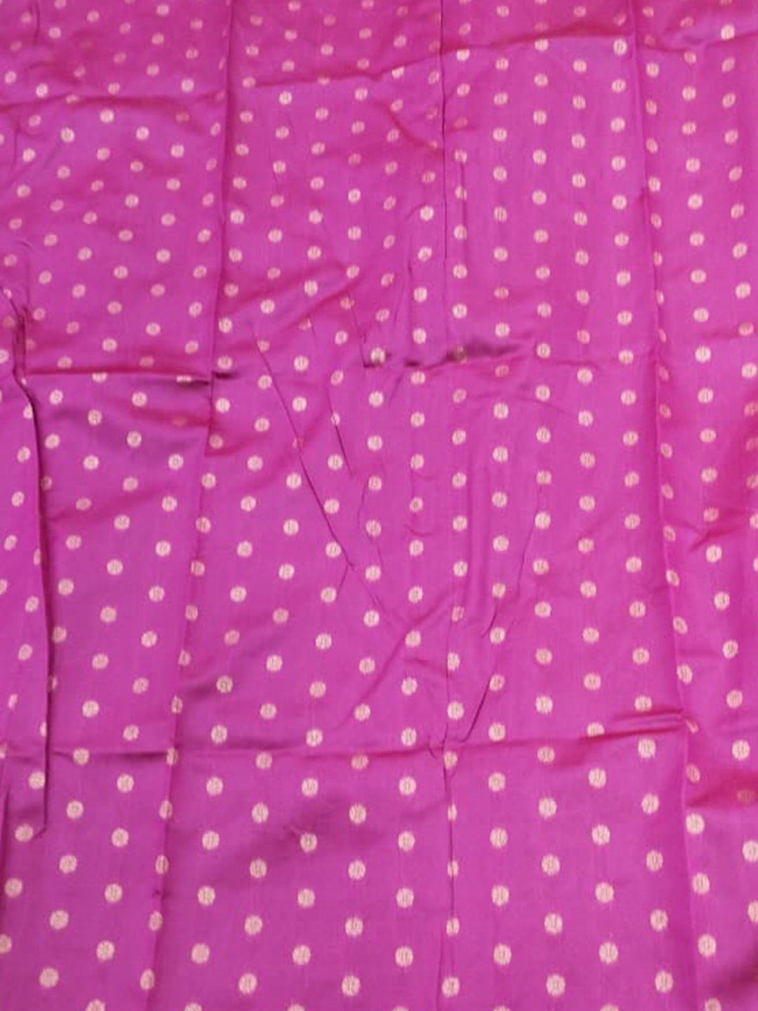 Intricate Paisley Silk Saree With Radiant Pink Pallu by My Store