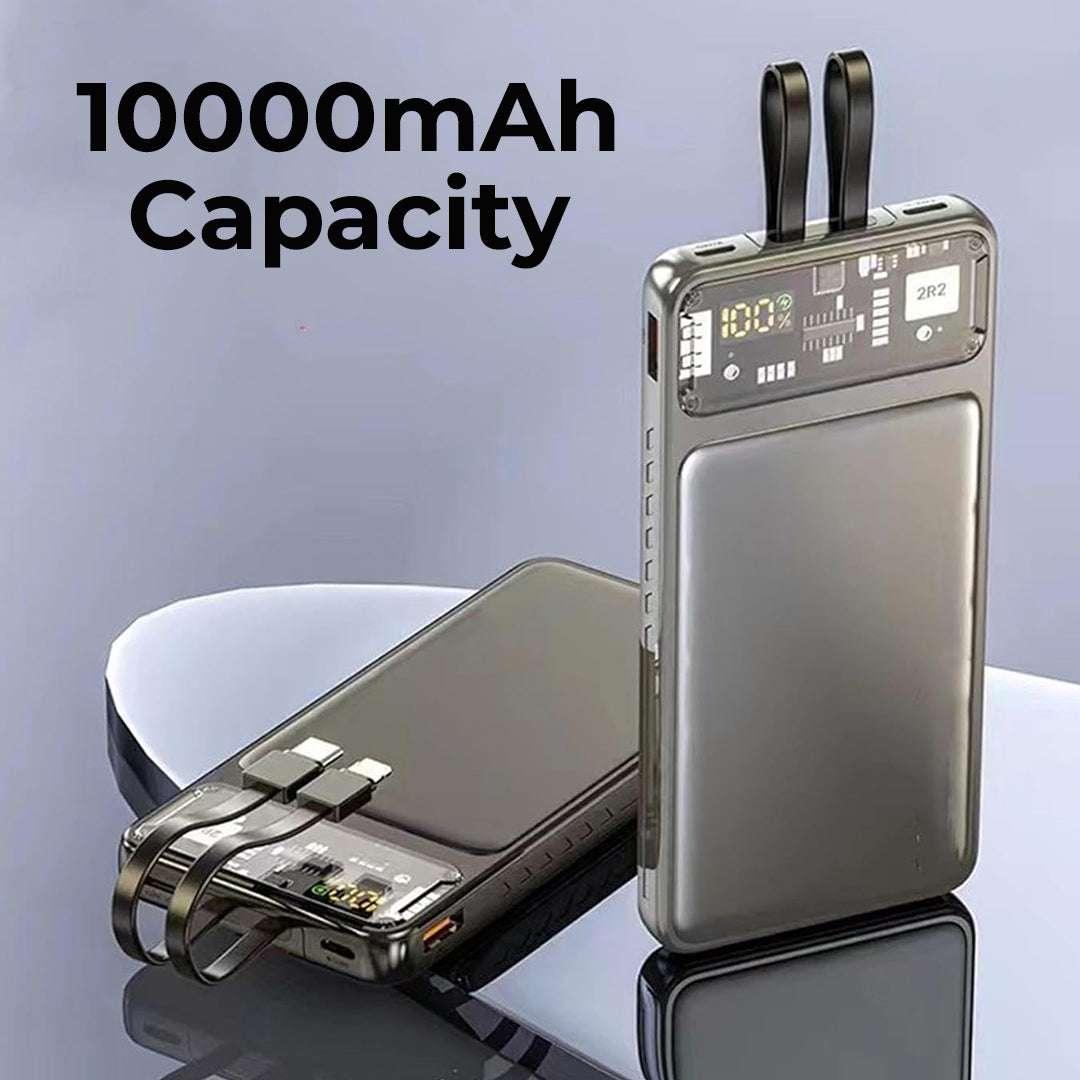 Buy TecSox Force Pro 10000mAh Power Bank  | 25W Output
