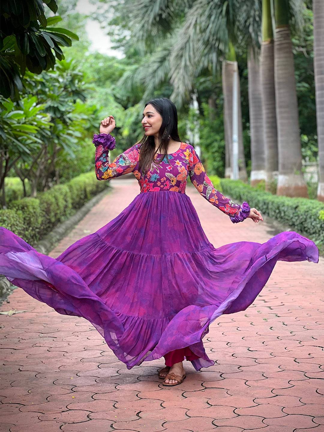 Majestic Swarovski Flare Dress by My Store