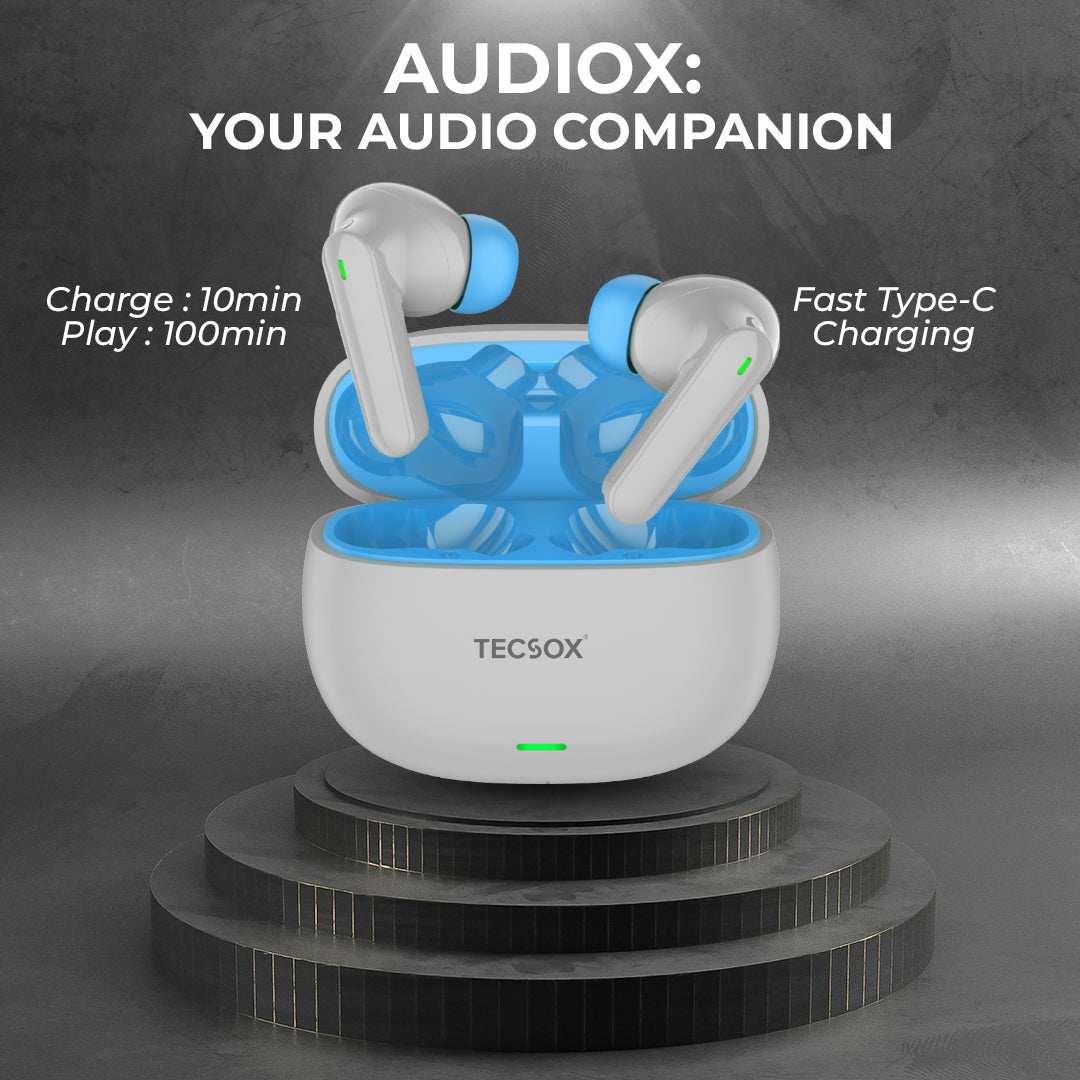 Buy AudioX Bluetooth Earbuds | Powerful Bass & Light Weight