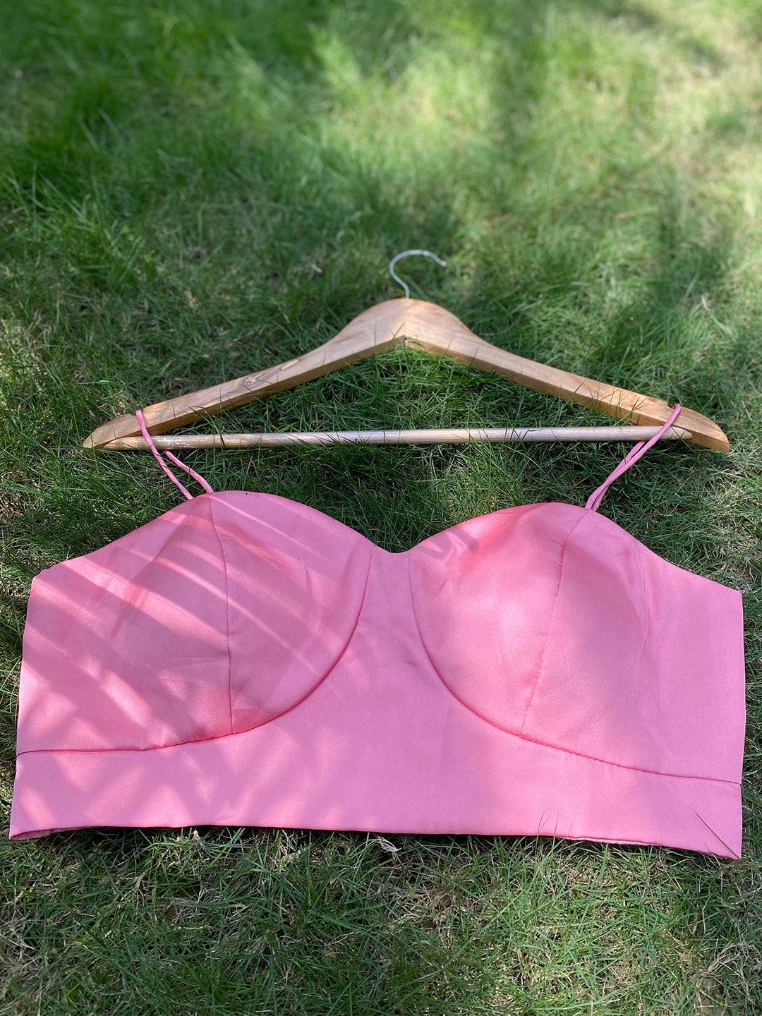 Navy Satin Georgette Floral Print Saree by My Store