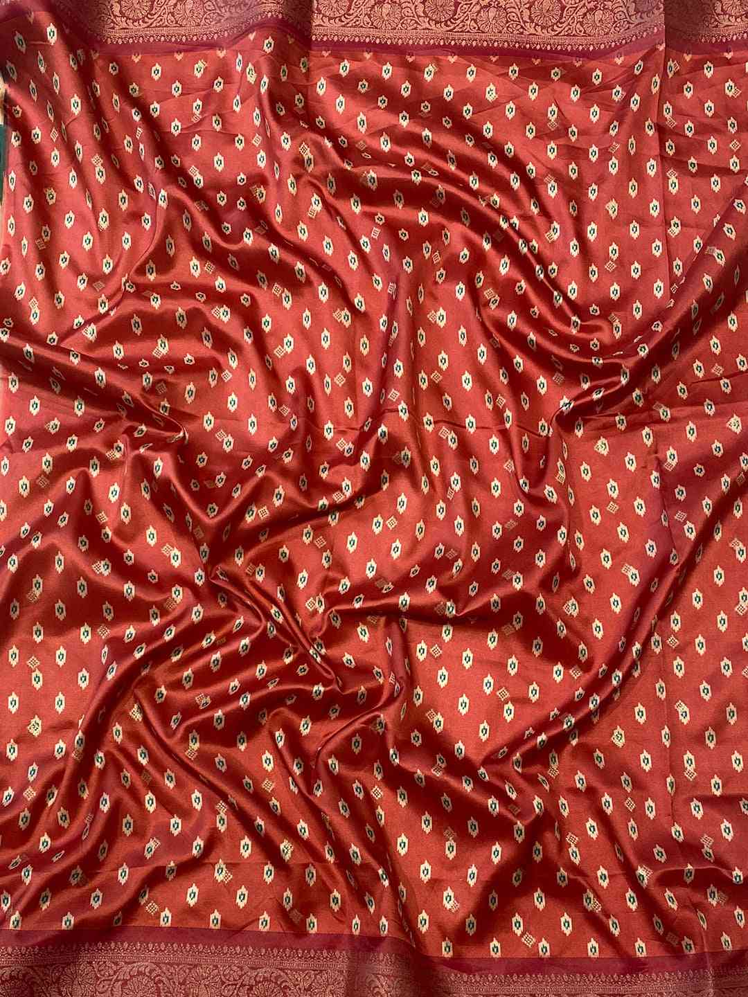 Banarasi Soft Silk Adorns With Zari Patola Pallu Saree