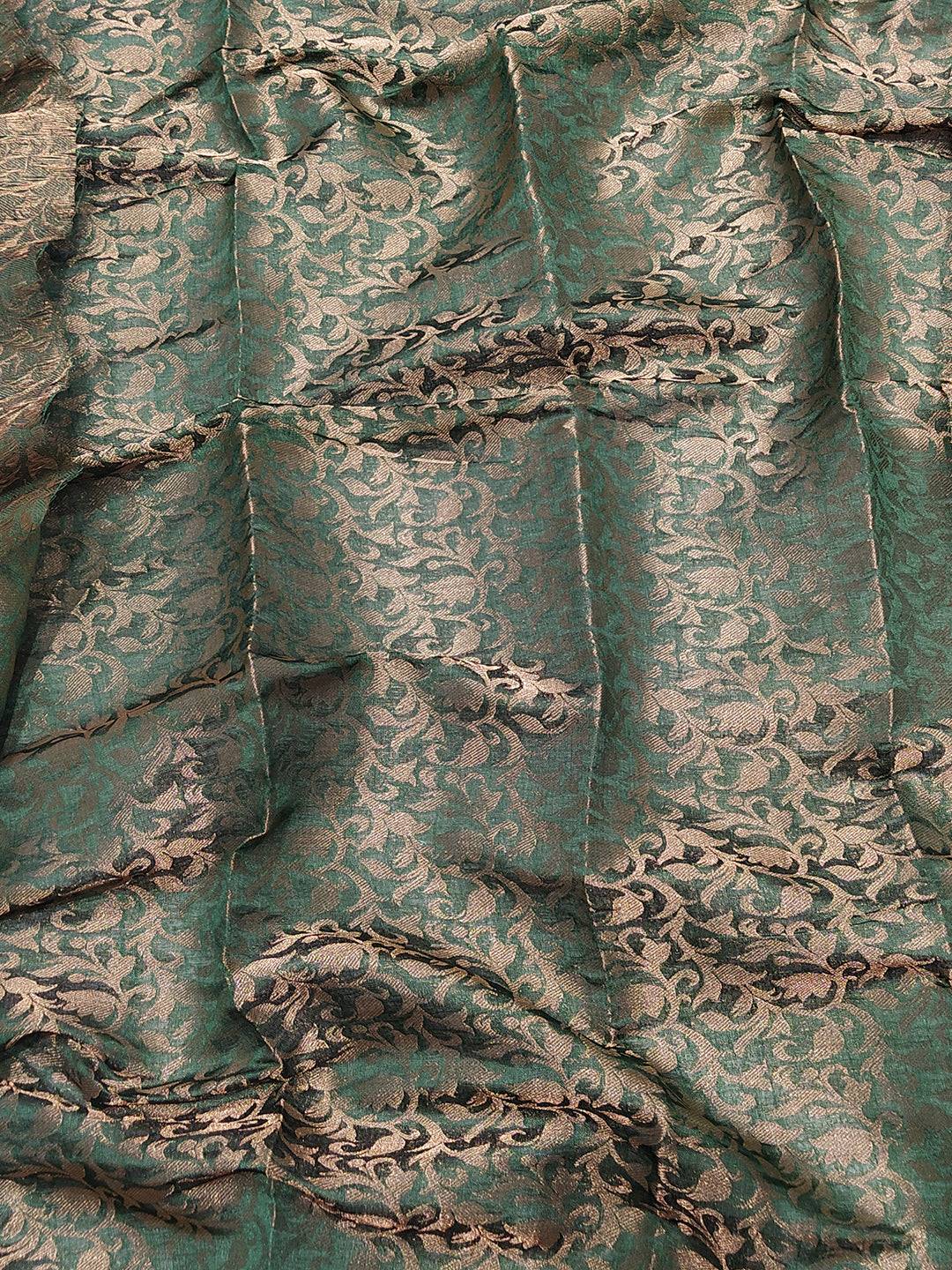 Aura Soft Silk Light Green Colour Saree With Kanjivaram Weaving