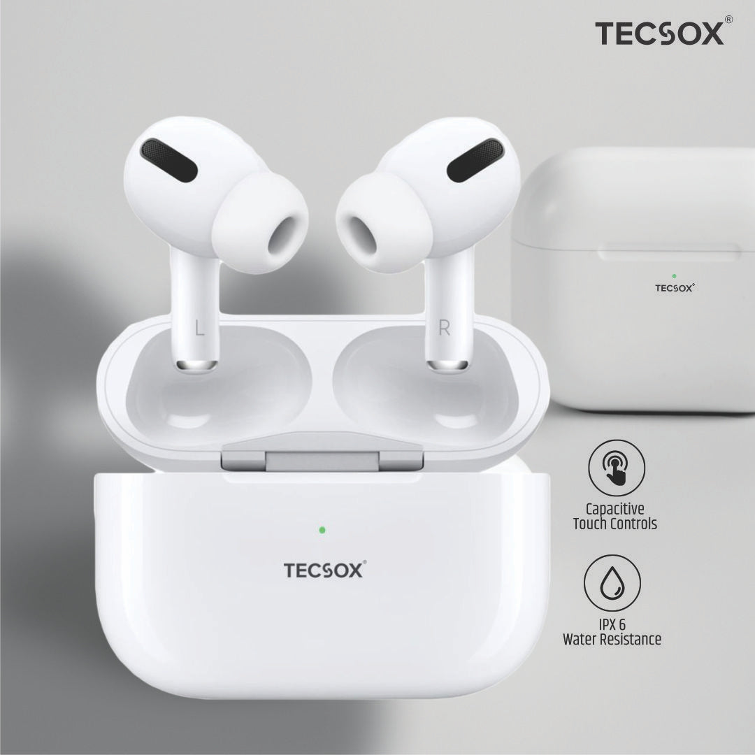 Buy TecPod Pro Bluetooth Earbuds | Deep Bass | Water Resistant