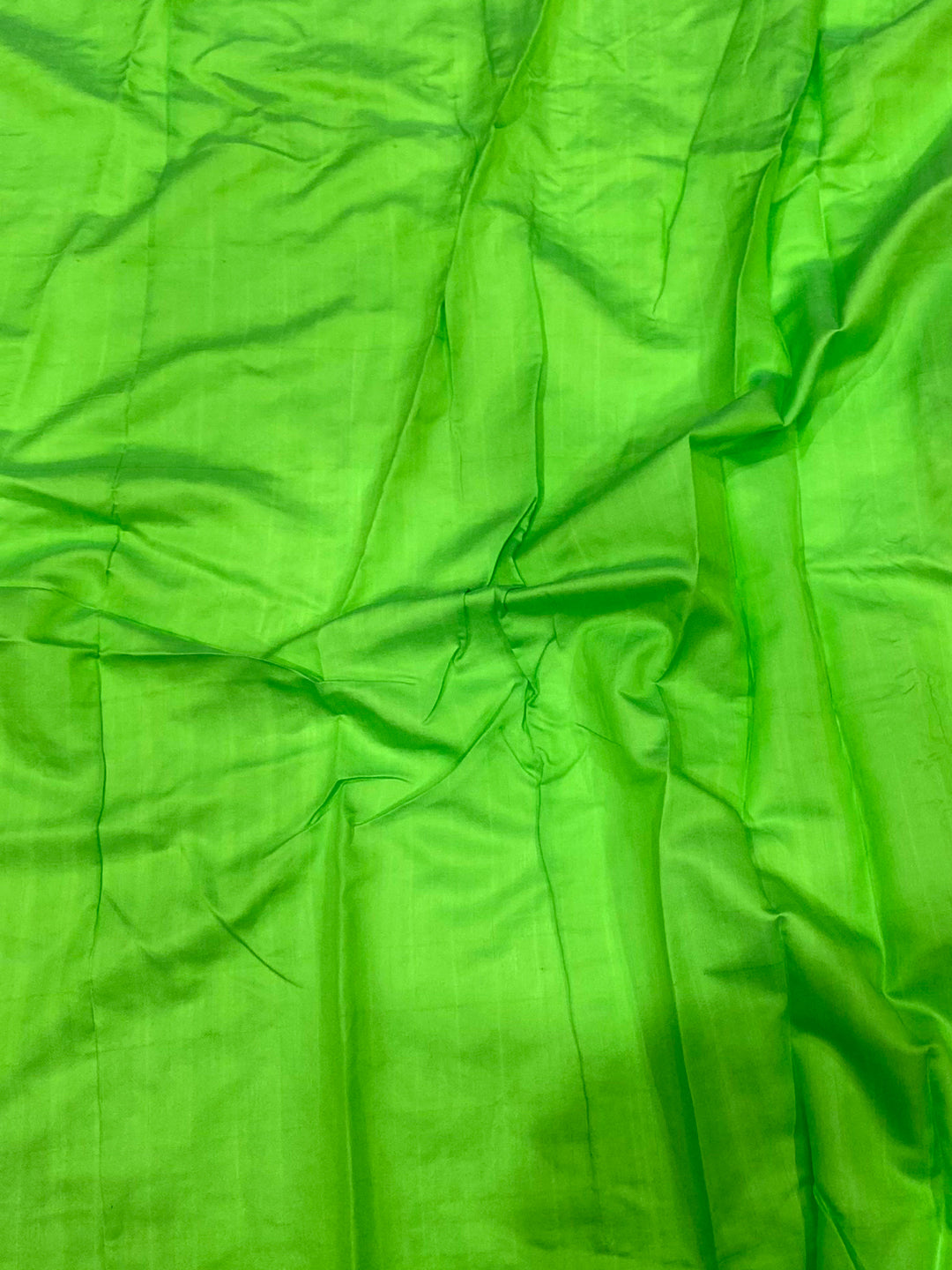 Green Soft Dhakai Jamdani Silk Saree by My Store