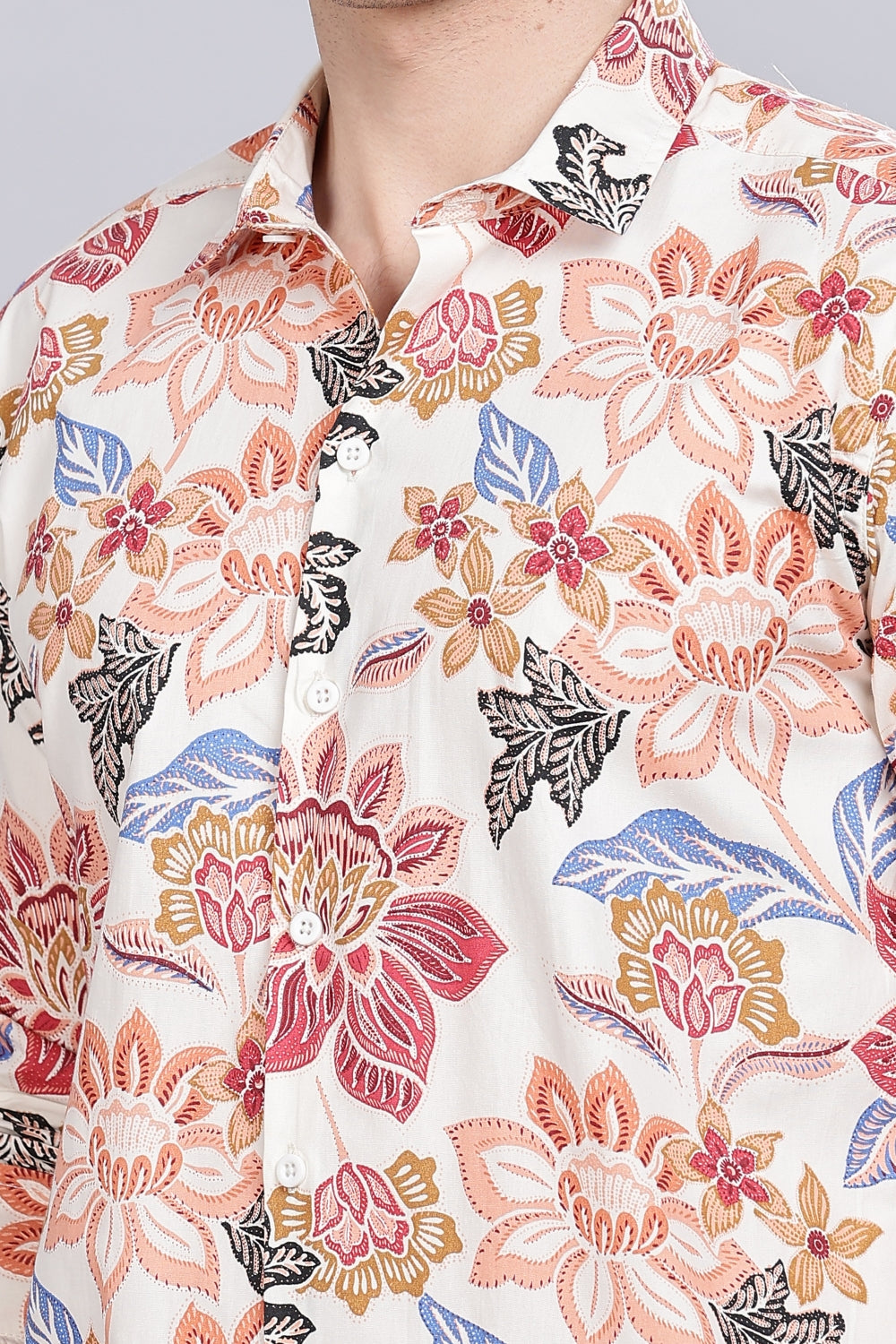 Oki Floral Printed Shirt