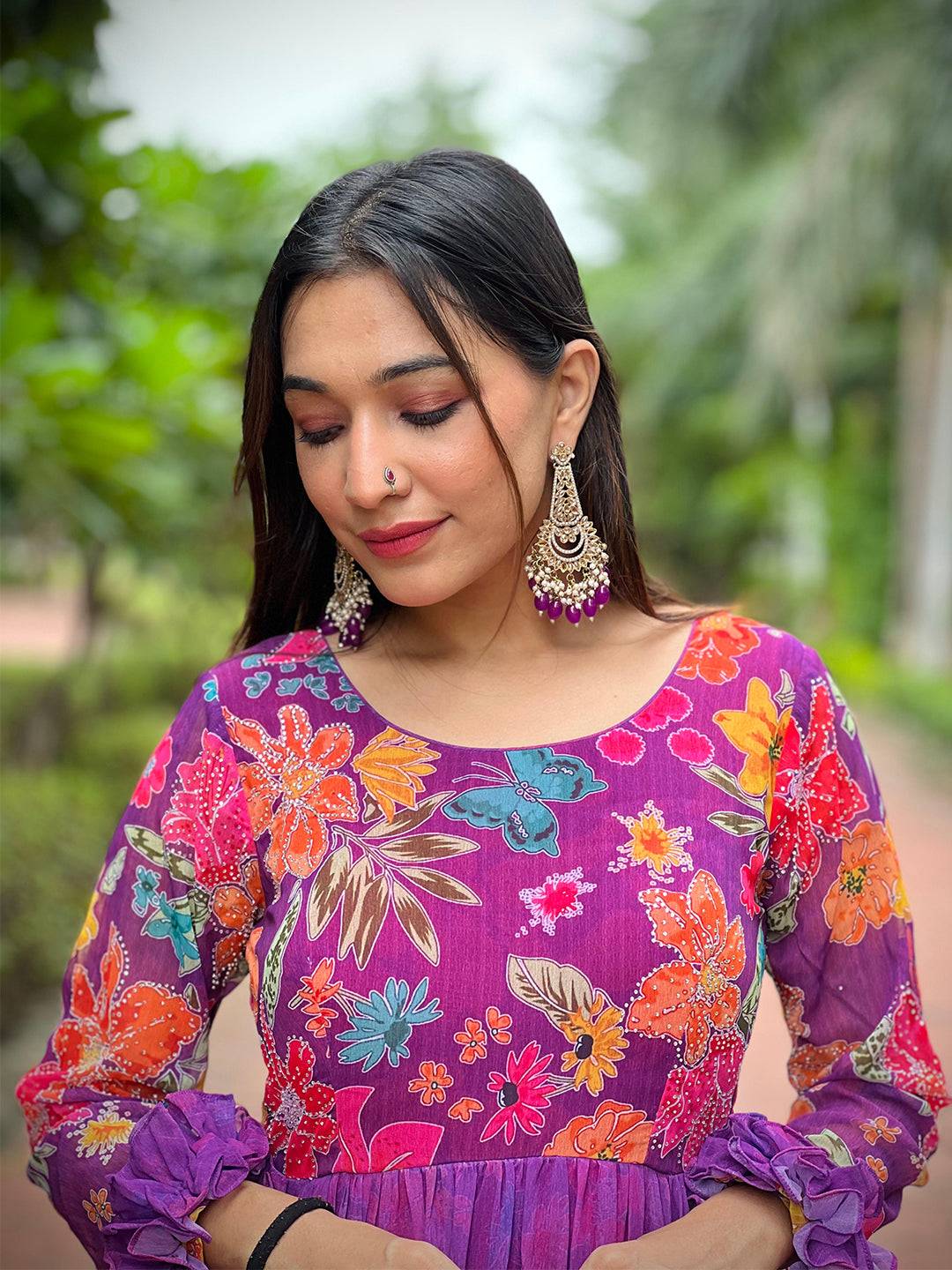 Majestic Swarovski Flare Dress by My Store