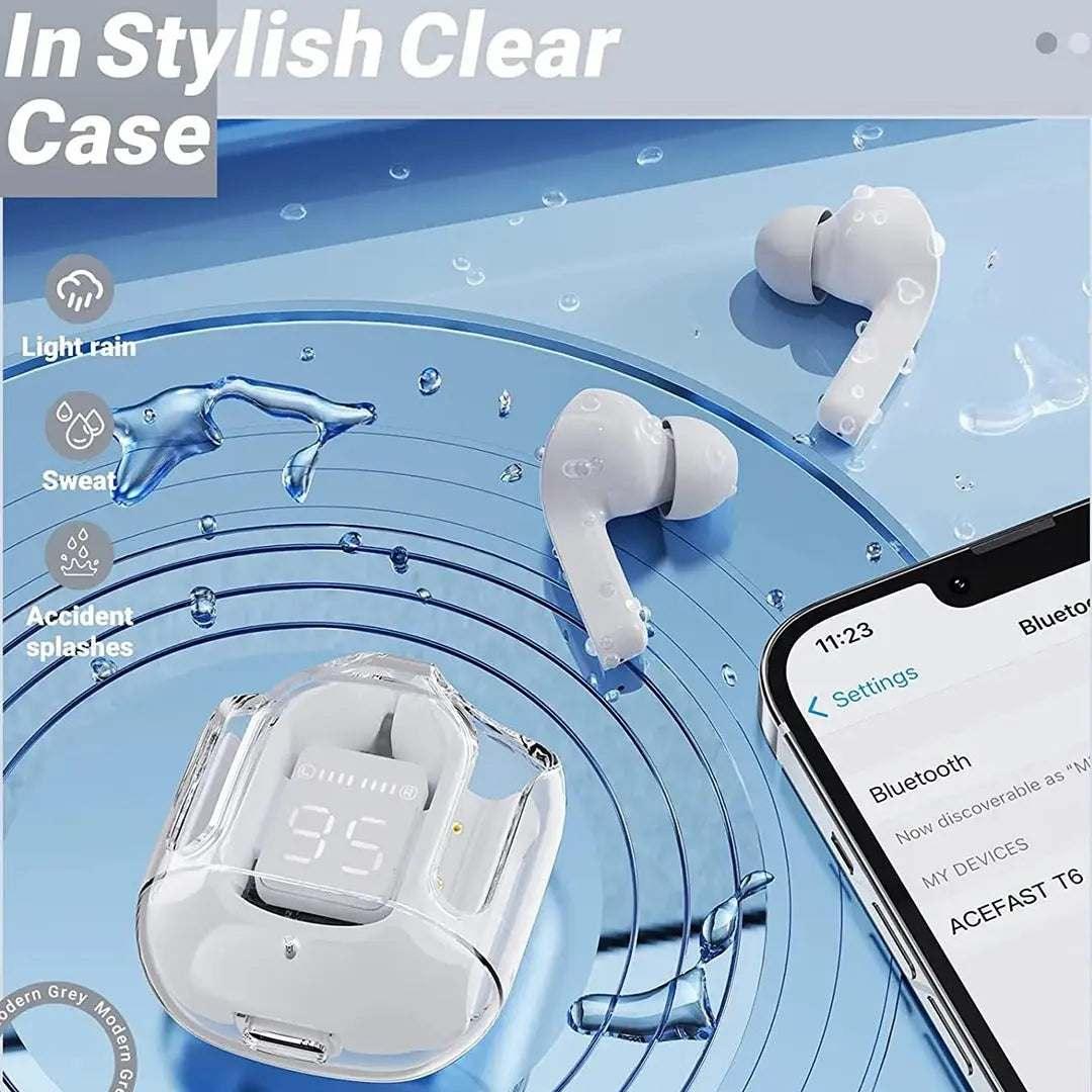 UltraPod Bluetooth Earbuds | High Bass + Water Resistant