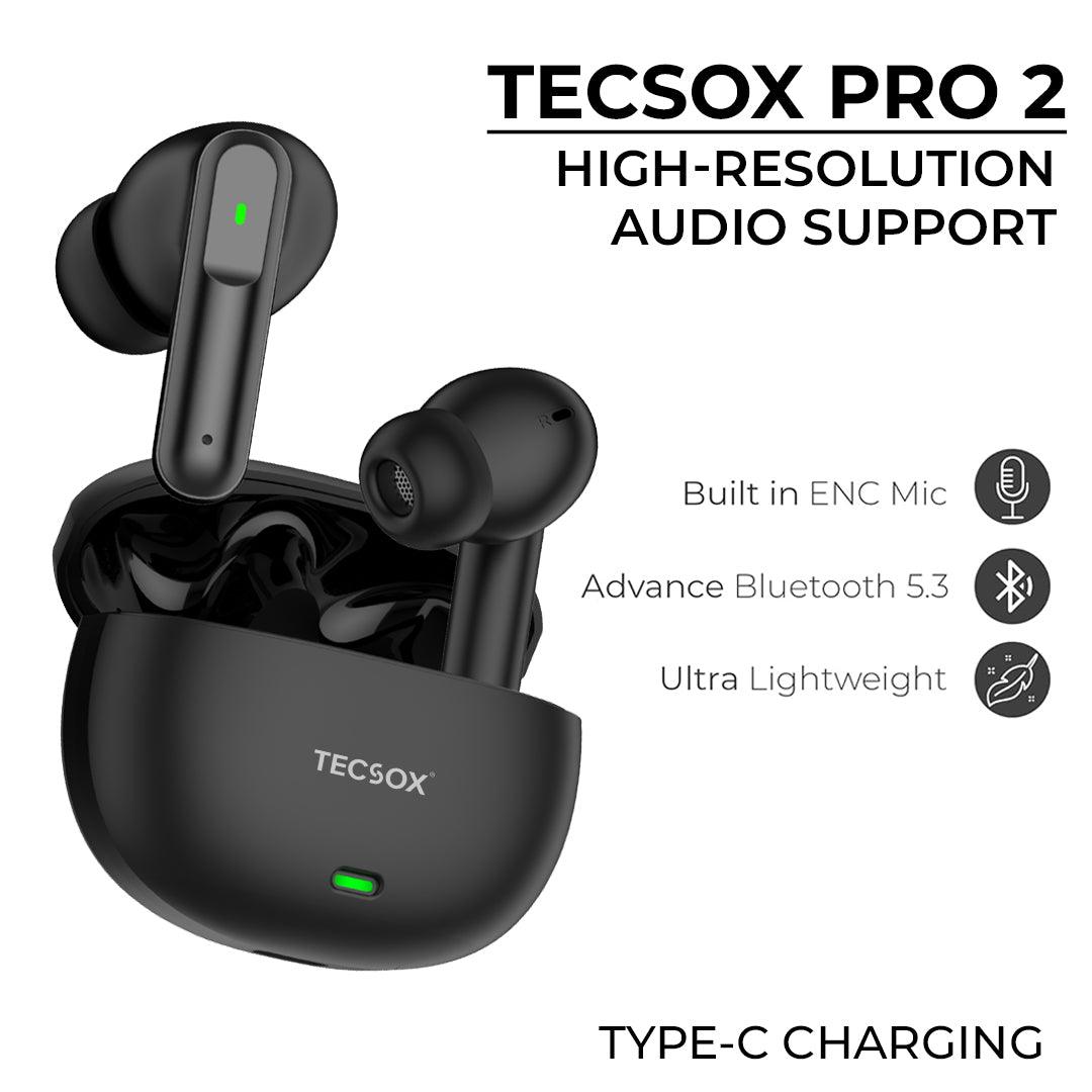 Buy TecSox Pro 2 Wireless Earbud With Lightweight