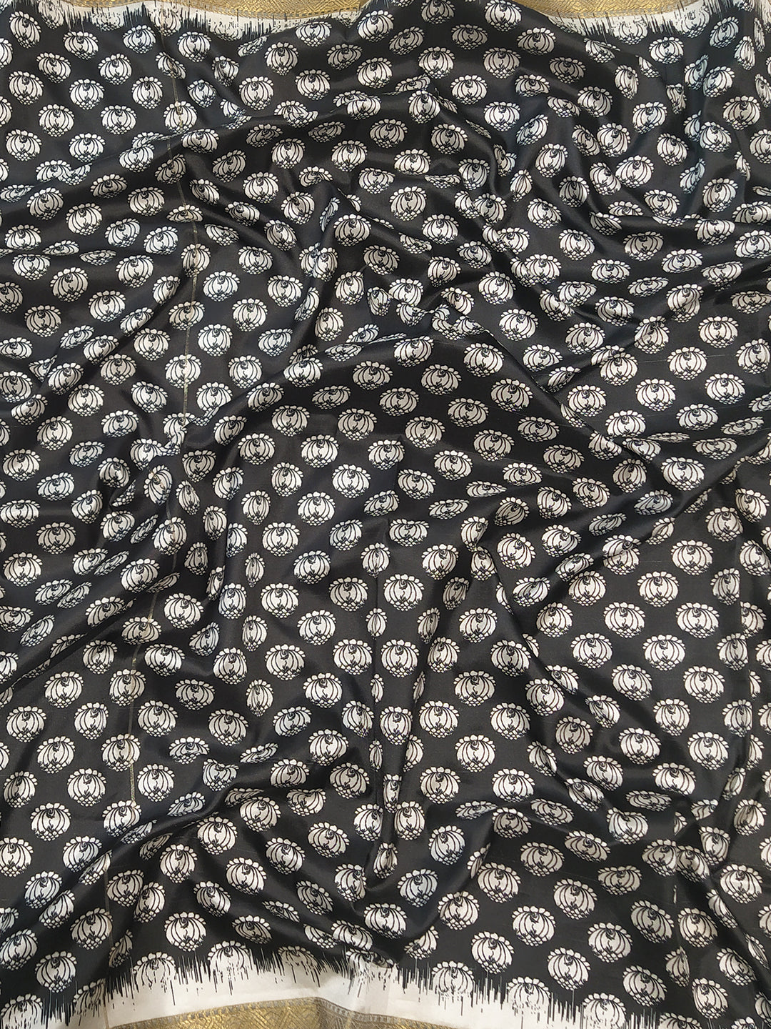 Stunning Kalamkari and Block Print Work Saree