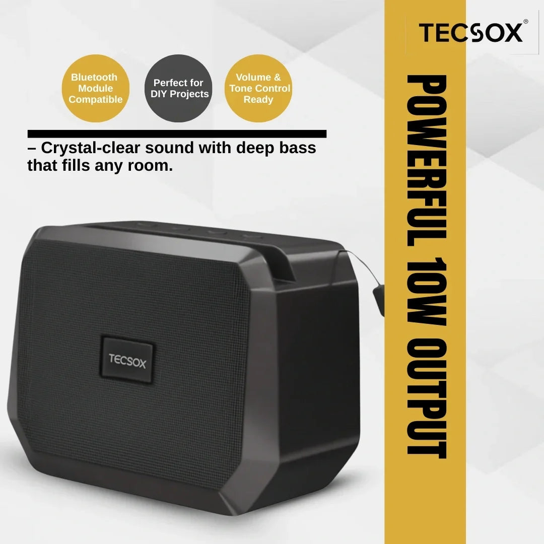 TecSox Blast Pro | Speaker with 10watt & Powerful Bass