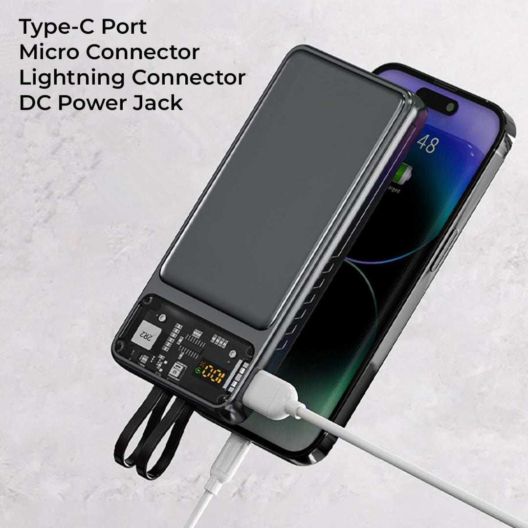 Buy TecSox Force Pro 10000mAh Power Bank  | 25W Output