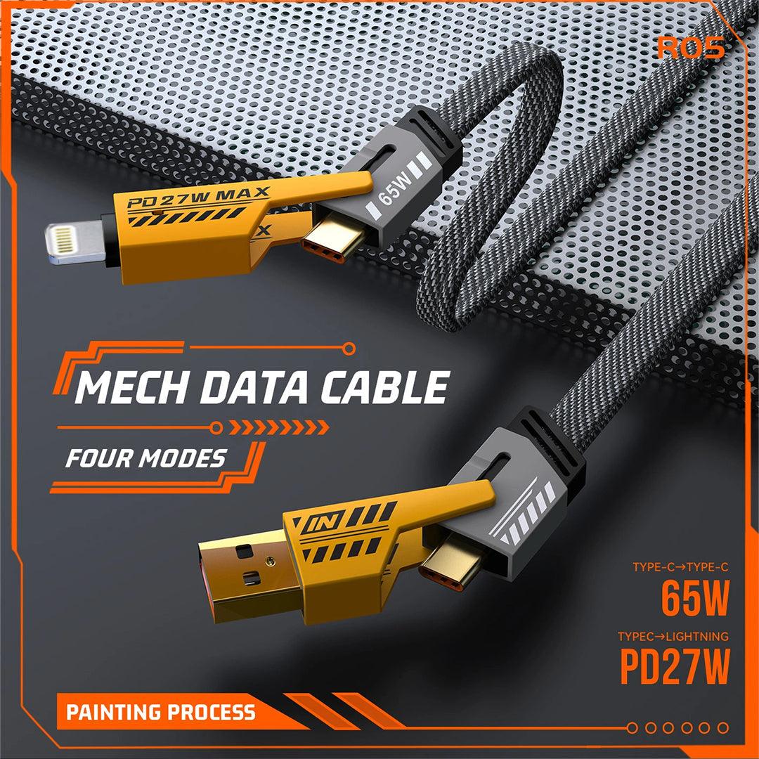 Order 4In1 6 Amp Cable | 65W Fast Charging and Data Transfer