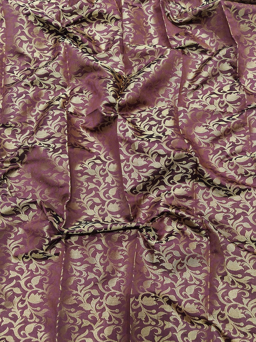 Aura Soft Silk Teal Colour Saree With Kanjivaram Weaving