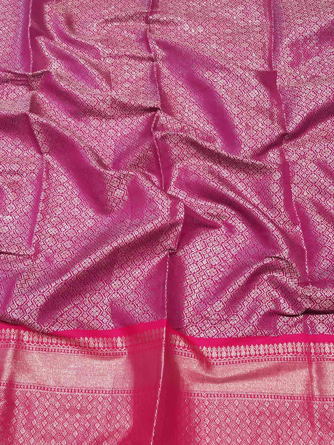 Blue Banarasi Katan Silk Butti Saree