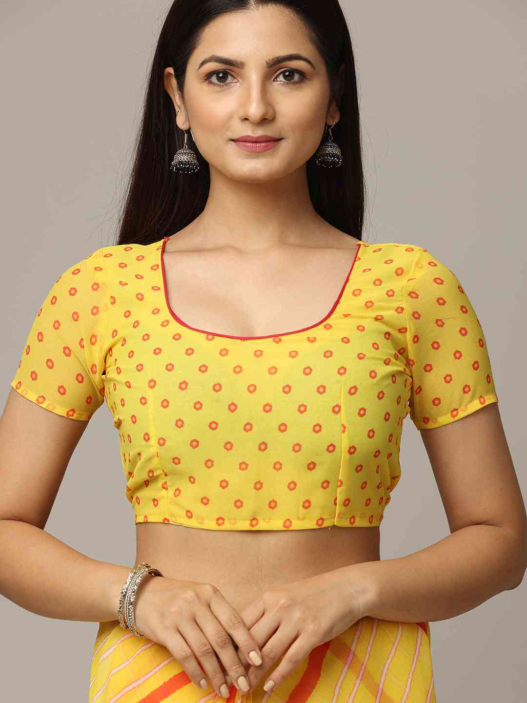 Leheriya Soft Georgette Digital Print Party Wear Saree by My Store