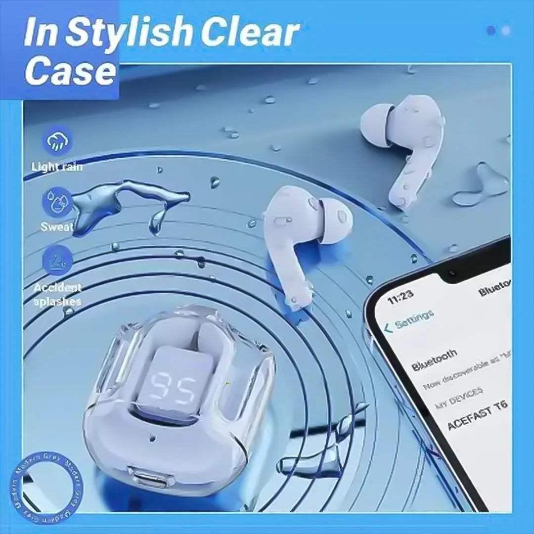 UltraPod Bluetooth Earbuds | High Bass + Water Resistant