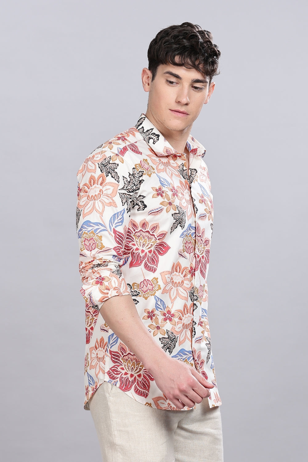 Oki Floral Printed Shirt