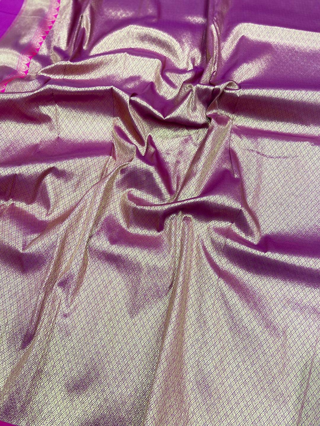 Olive Heritage Dharmavaram Silk Saree by My Store