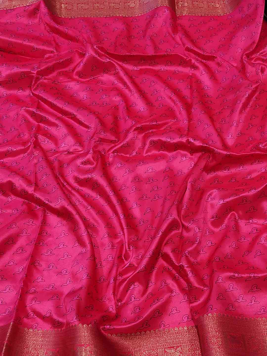 Soft Silk Kalamkari Digital Print Saree