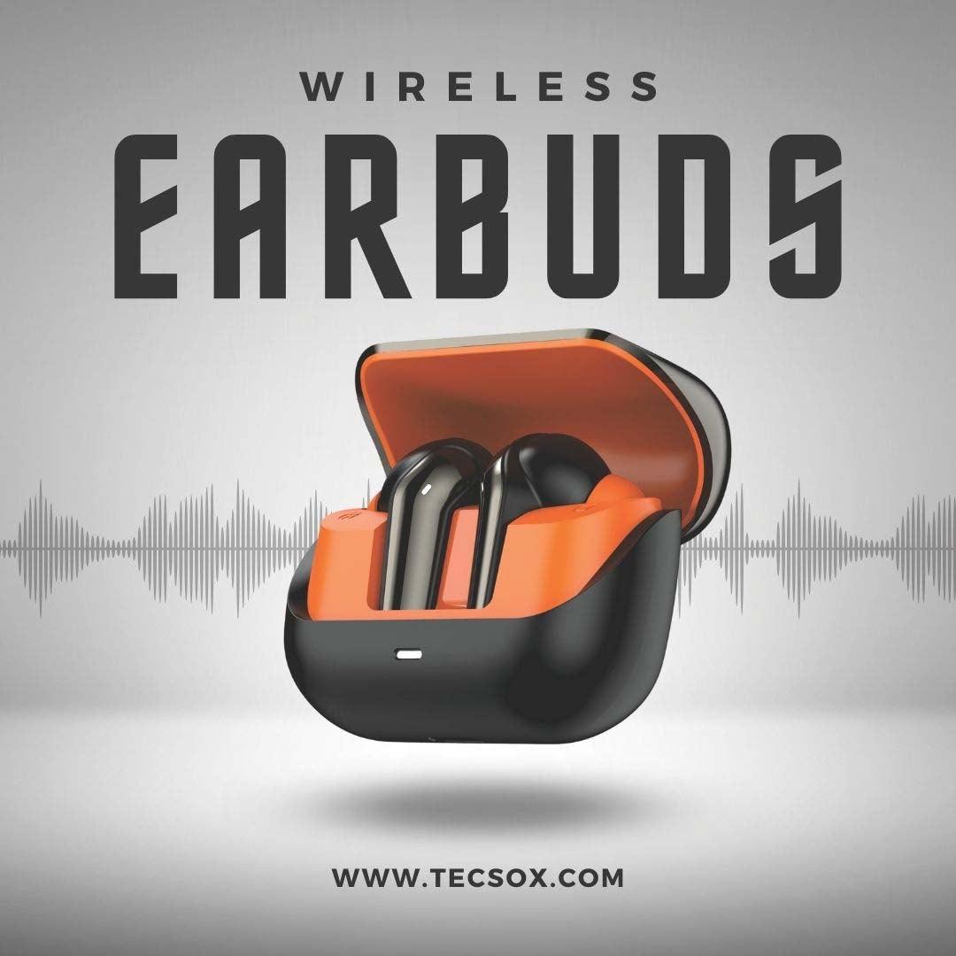 Buy TecSox Pro 4 Wireless Earbud With Comfortable Fit