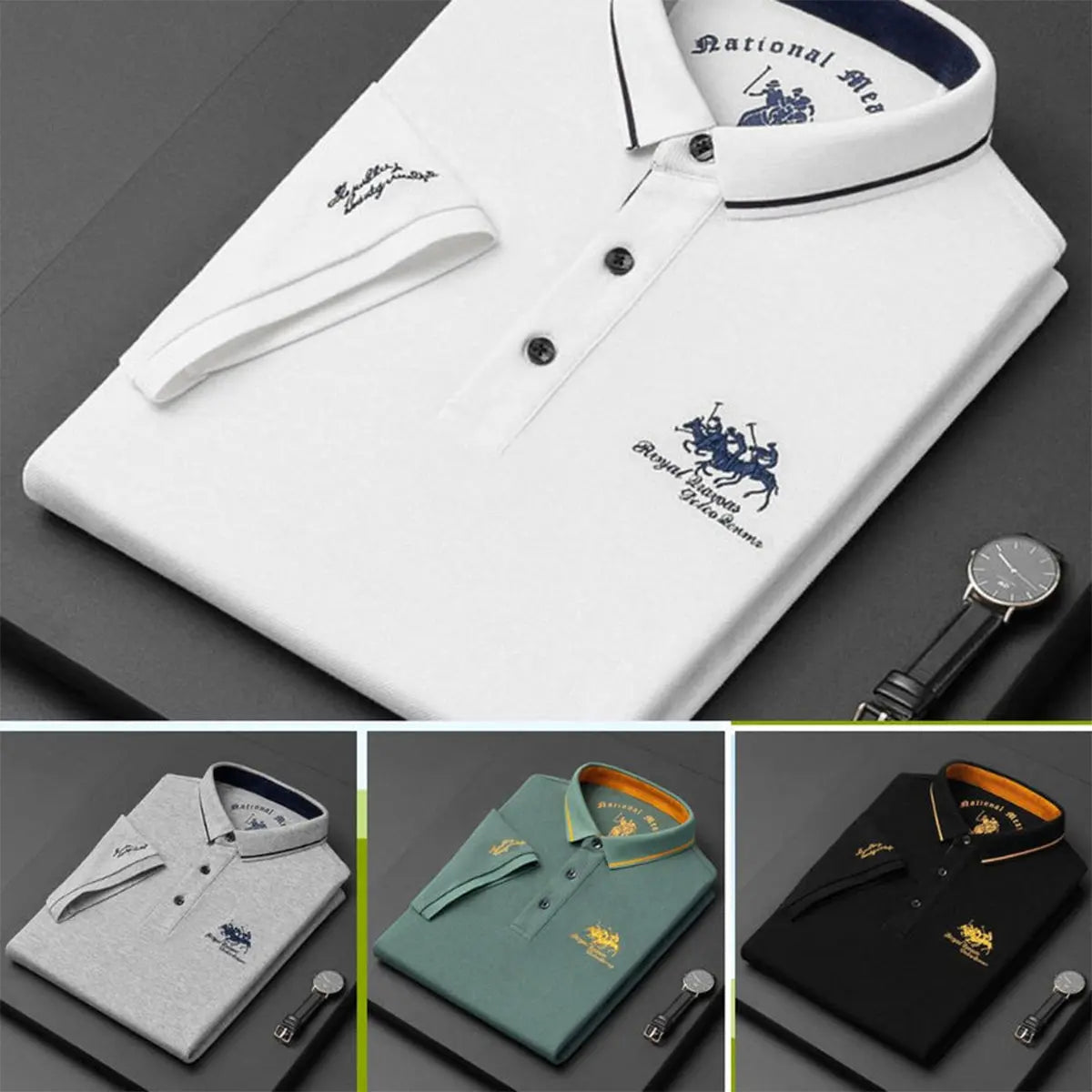 Premium Polo T-shirt ( Pack of 4) My Store