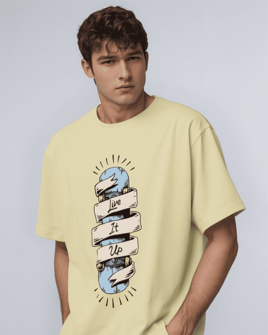 Live It Up – Ribbon Deck T-Shirt