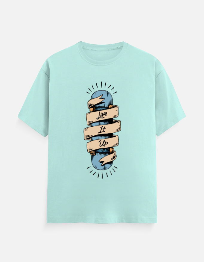 Live It Up – Ribbon Deck T-Shirt