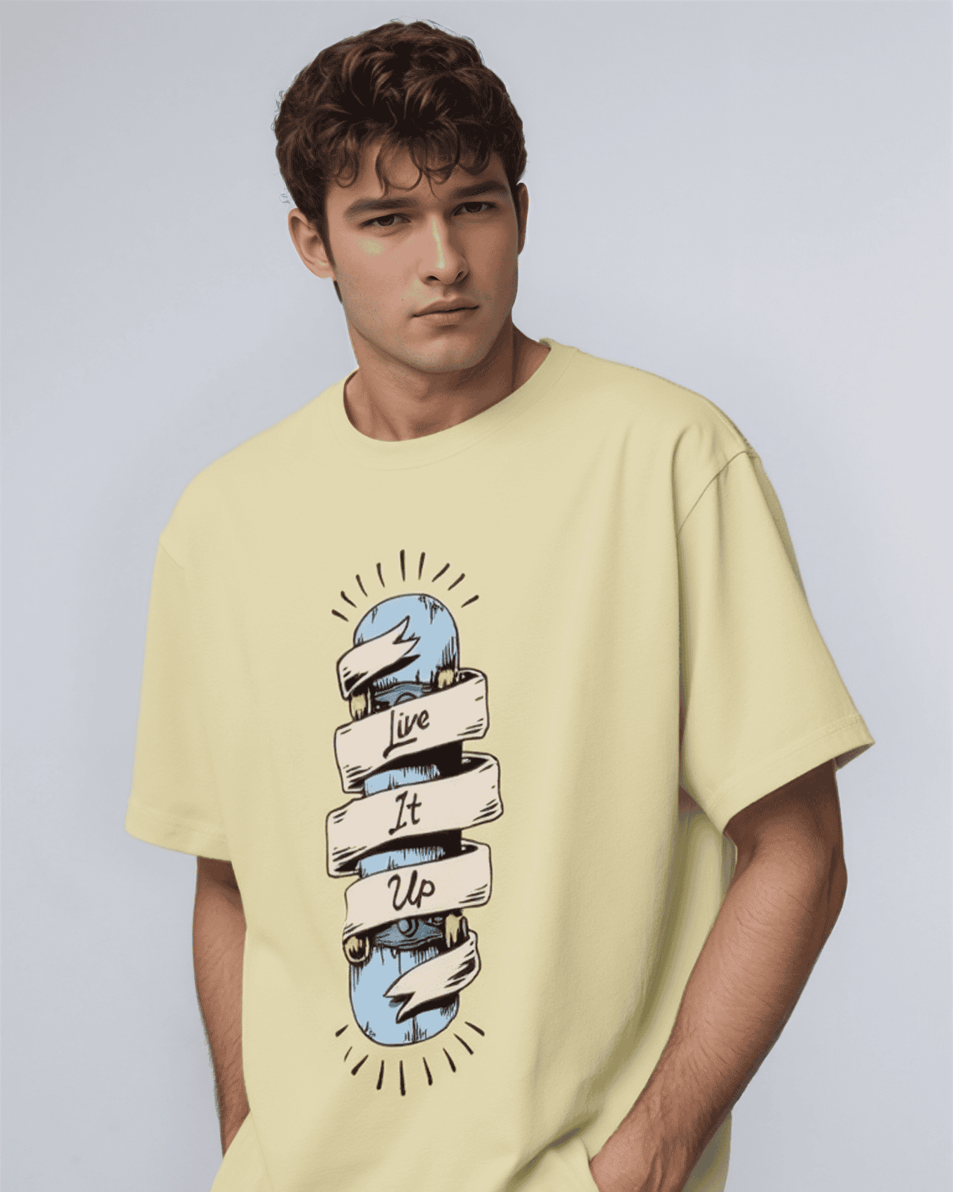 Live It Up – Ribbon Deck T-Shirt