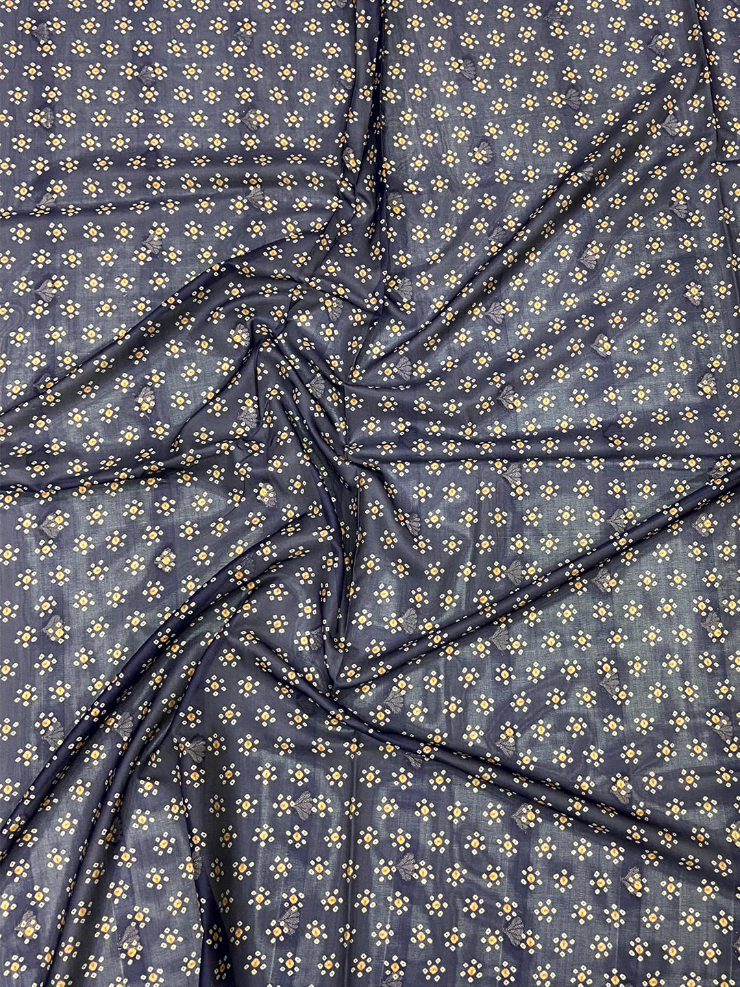 Lavender Kalamkari Ombre Crepe Silk Saree by My Store