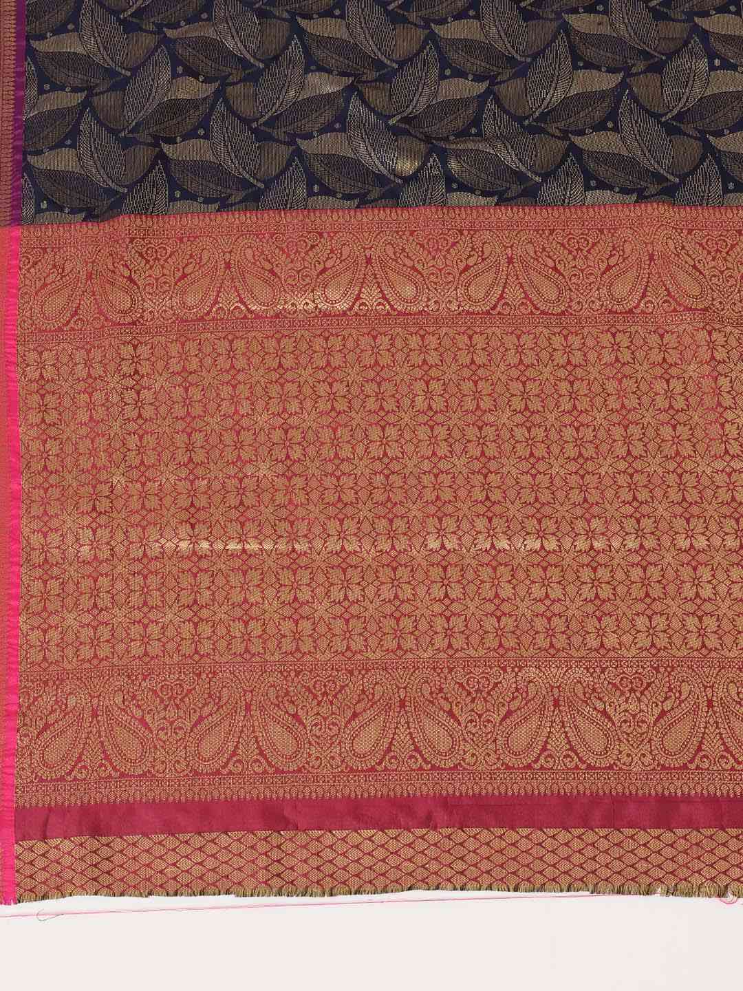 Banarasi Pattu Self Zari Weaving Saree by My Store