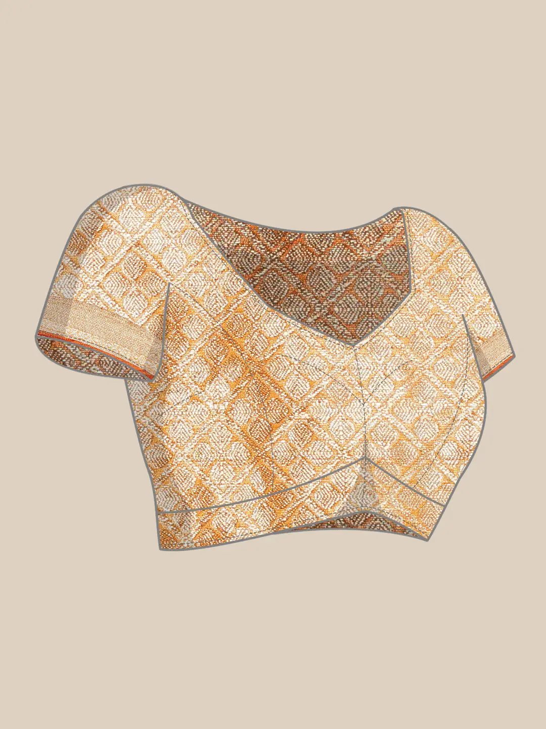 Banarasi Katan Tissue Silk Festive Wear Saree In Yellow Colour