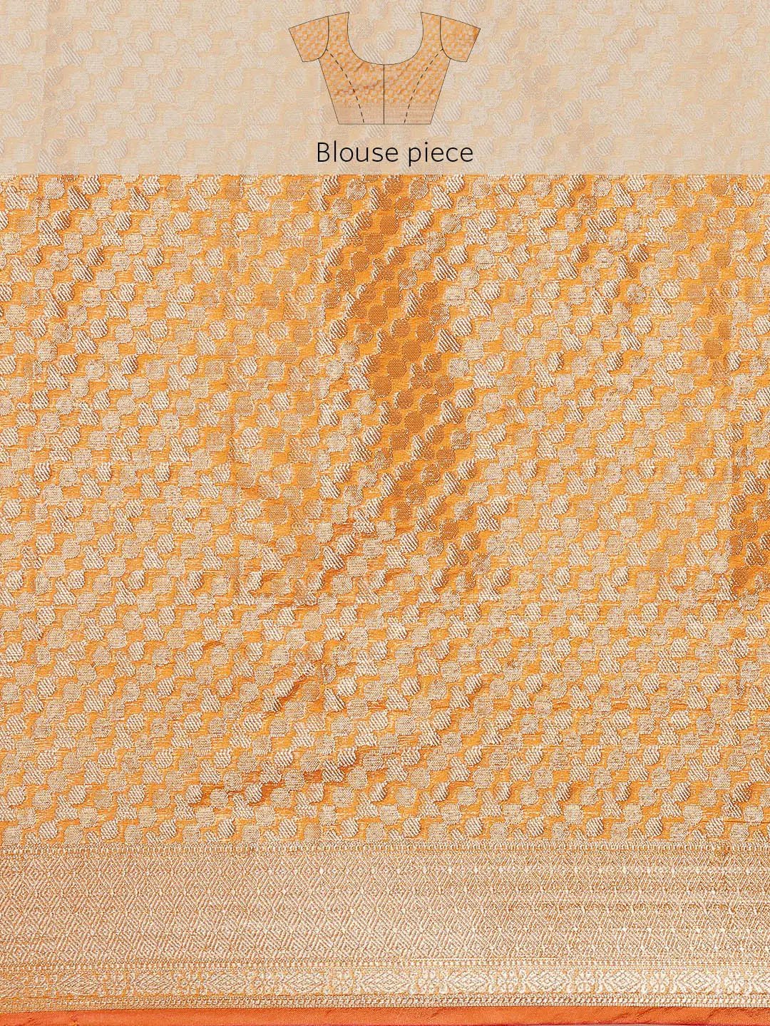 Banarasi Katan Tissue Silk Butti Design Festive Wear Saree by My Store