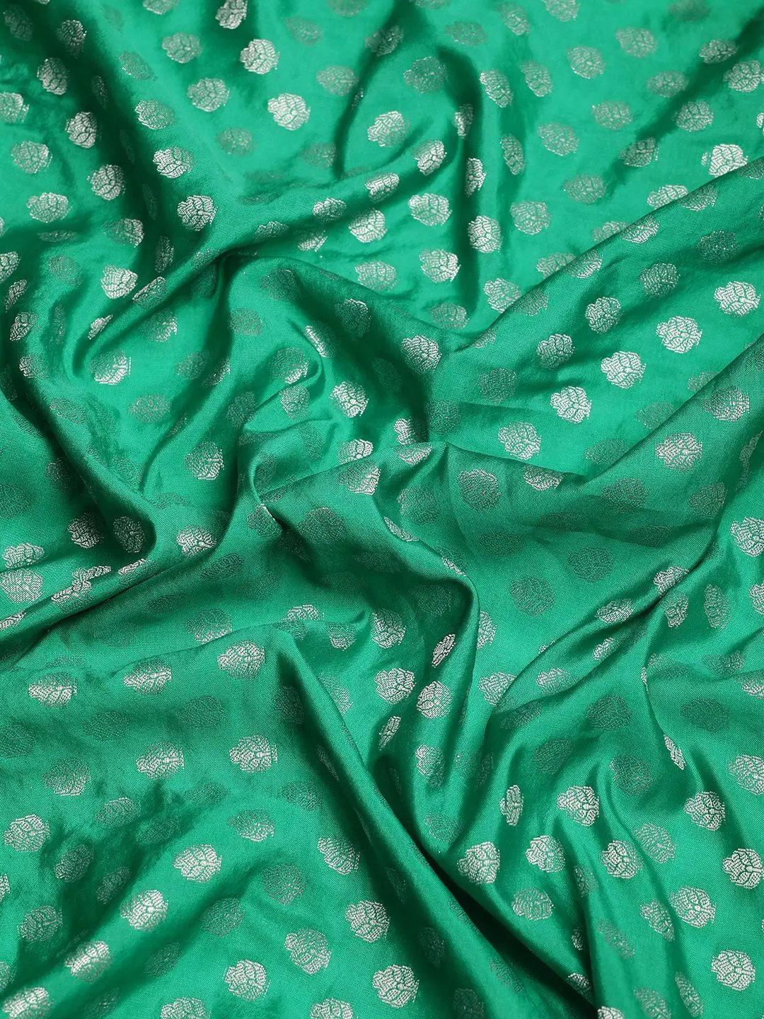 Banarasi Katan Silk Butti Design Festive Wear Saree