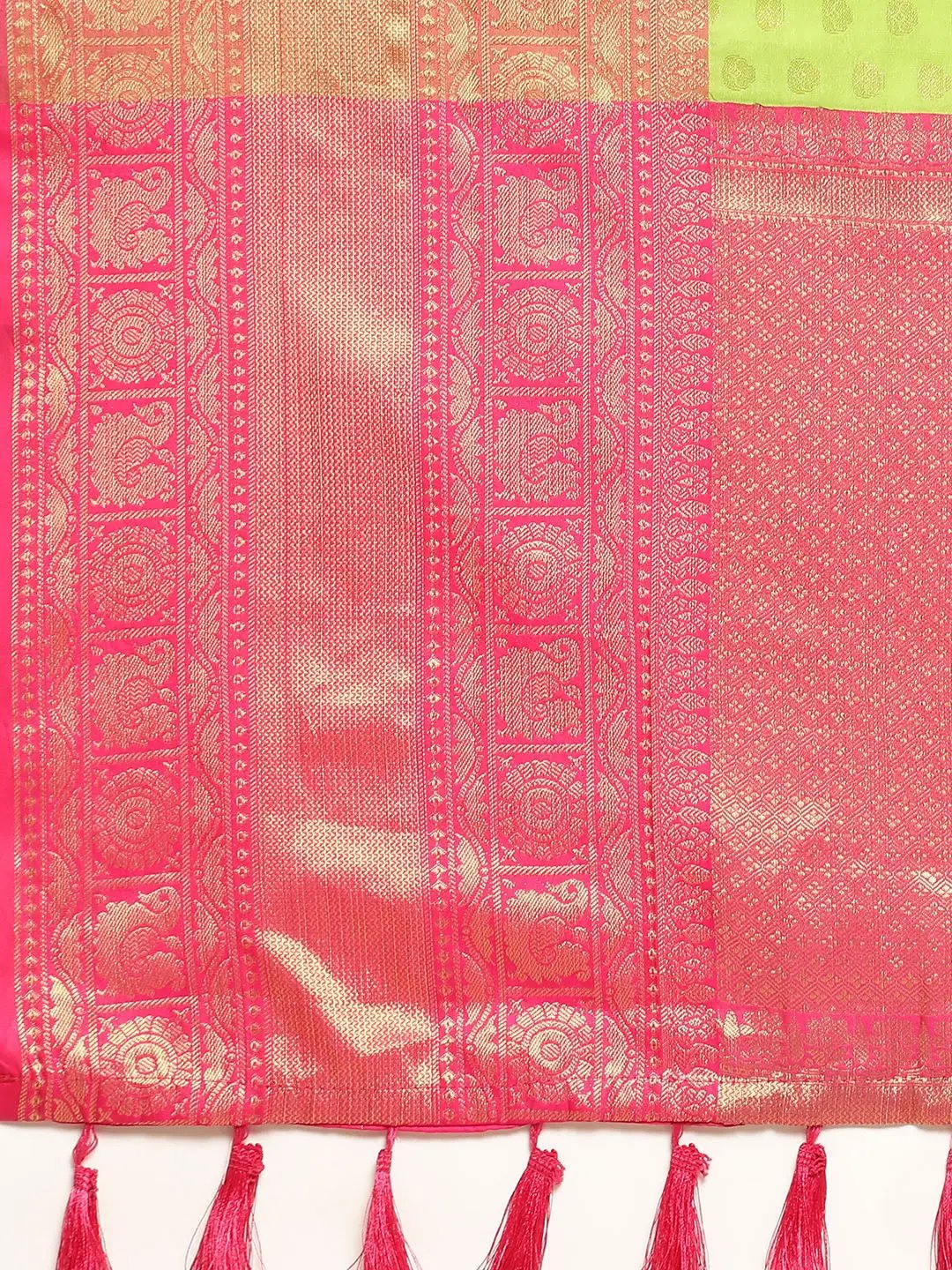 Banarasi Katan Silk Butti Design Festive Wear Saree