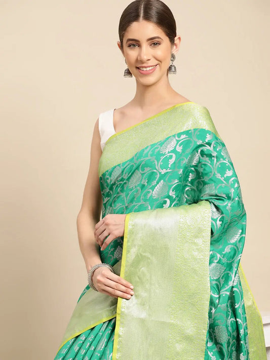 Banarasi Katan Silk Design Festive Wear Saree