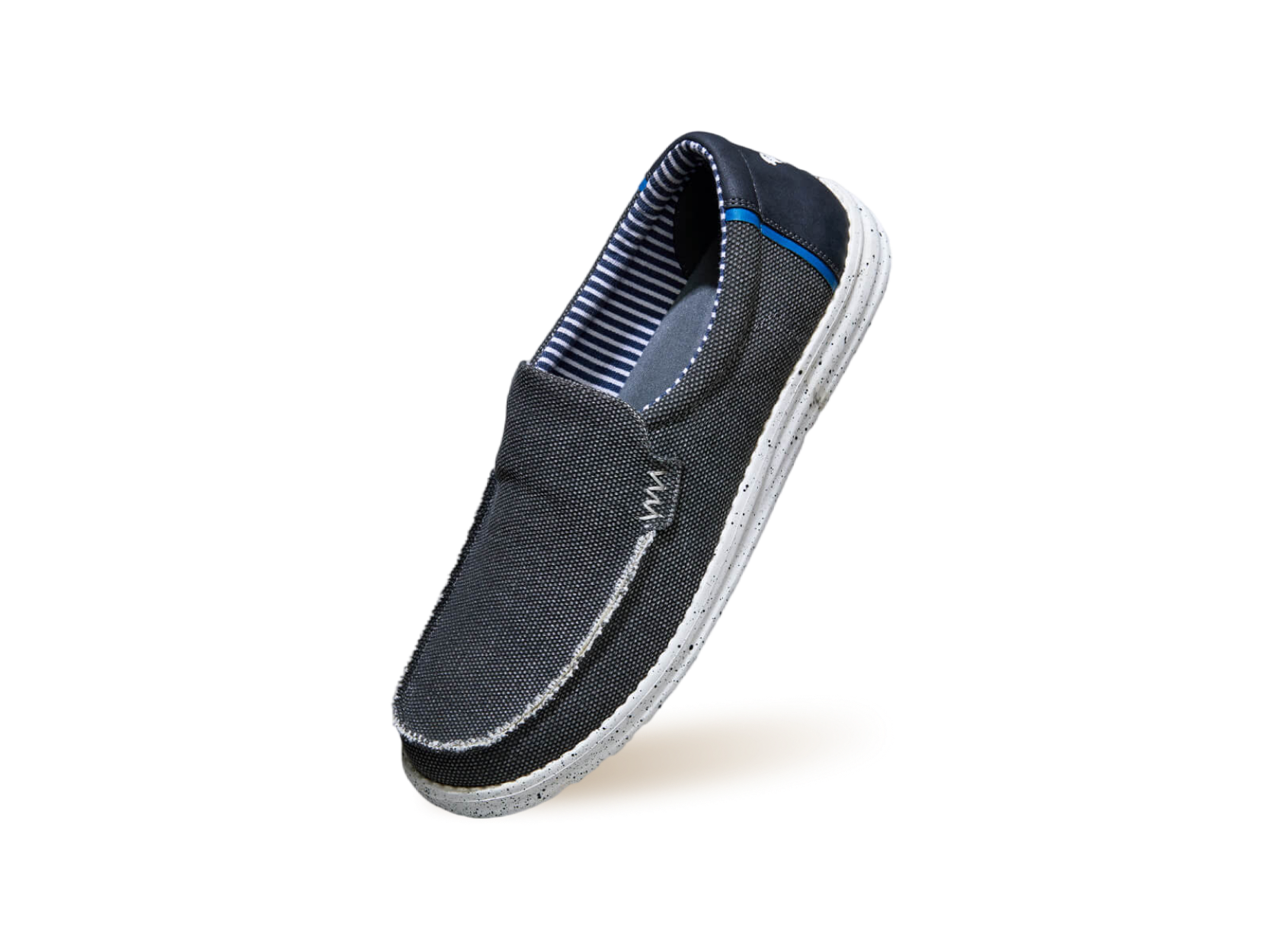 The Wanderers Slip Ons : Black by My Store