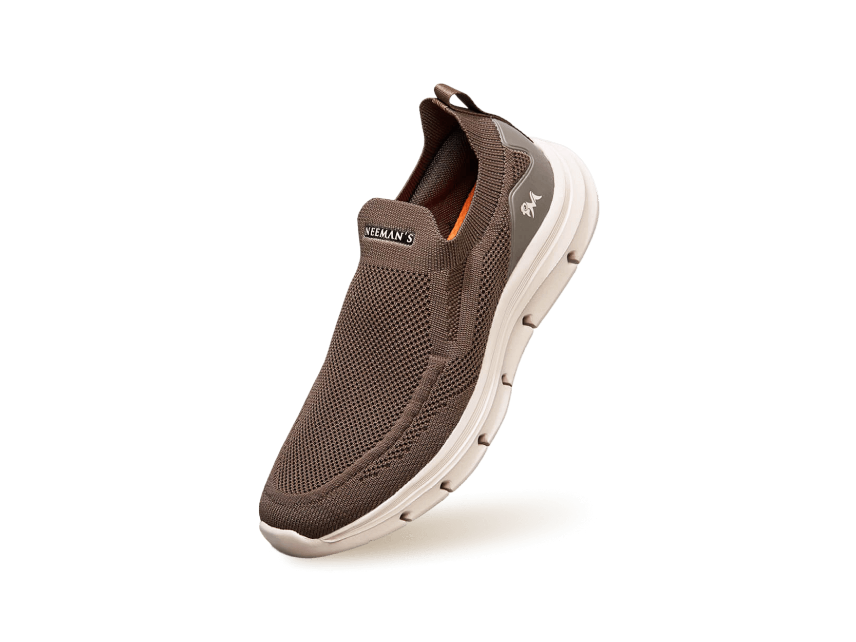 Breathe Ease Slip Ons : Brown by My Store