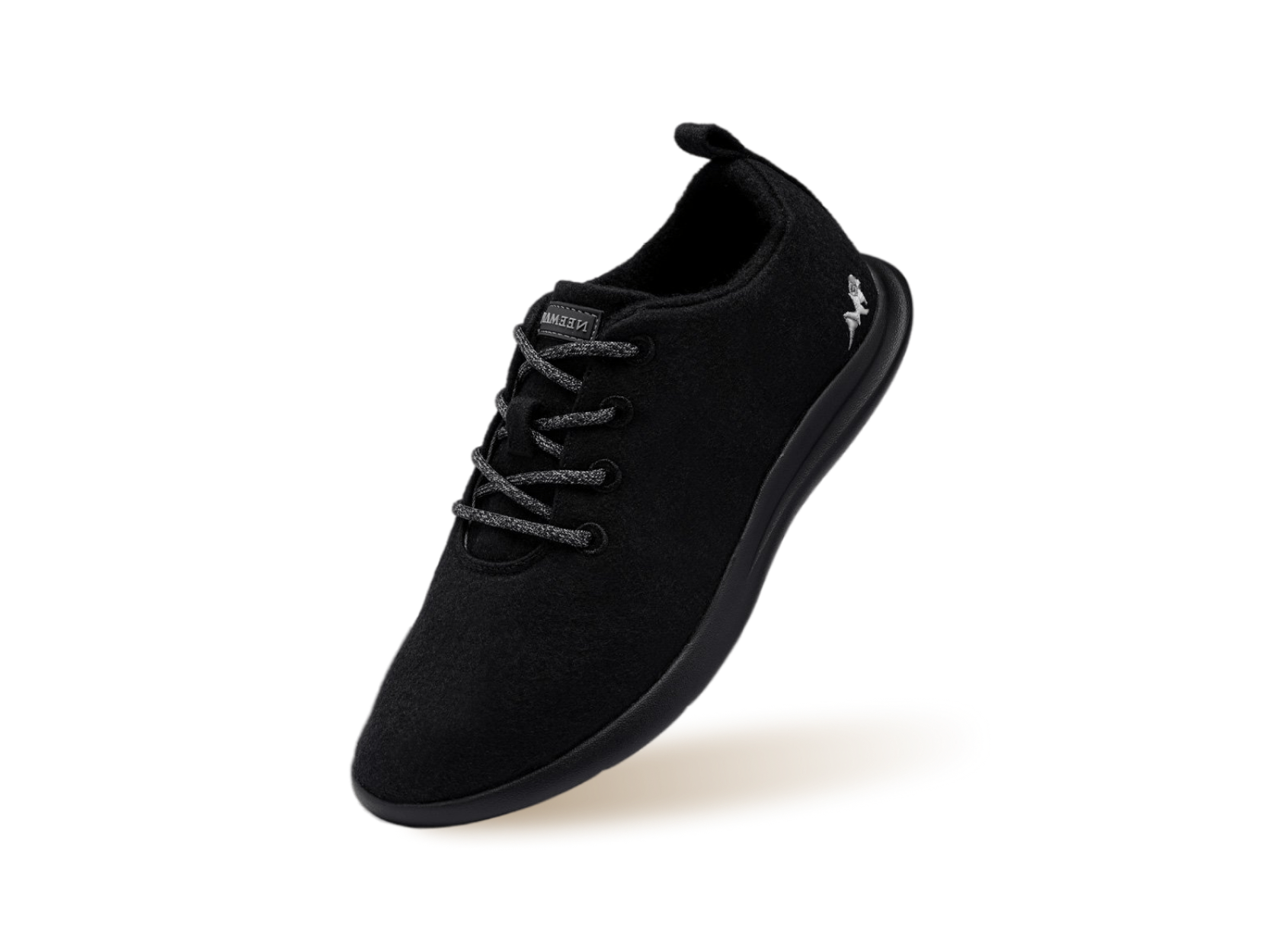 Wool Joggers : Coal Black / Black Sole by My Store
