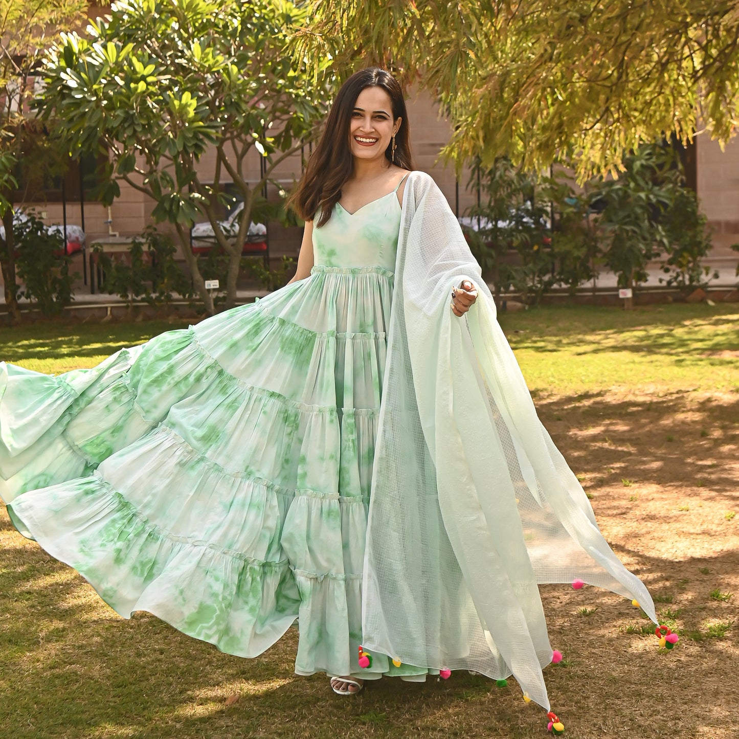 ANGELICA  DRESS WITH DUPATTA