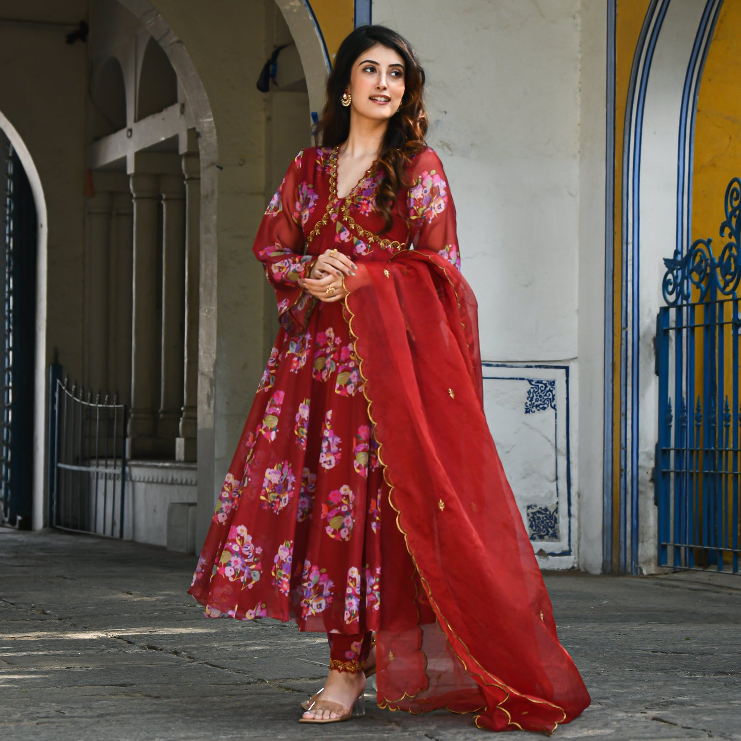 SAANJH SUIT SET