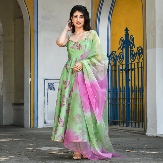 FLORAL JAAL SUIT SET by My Store