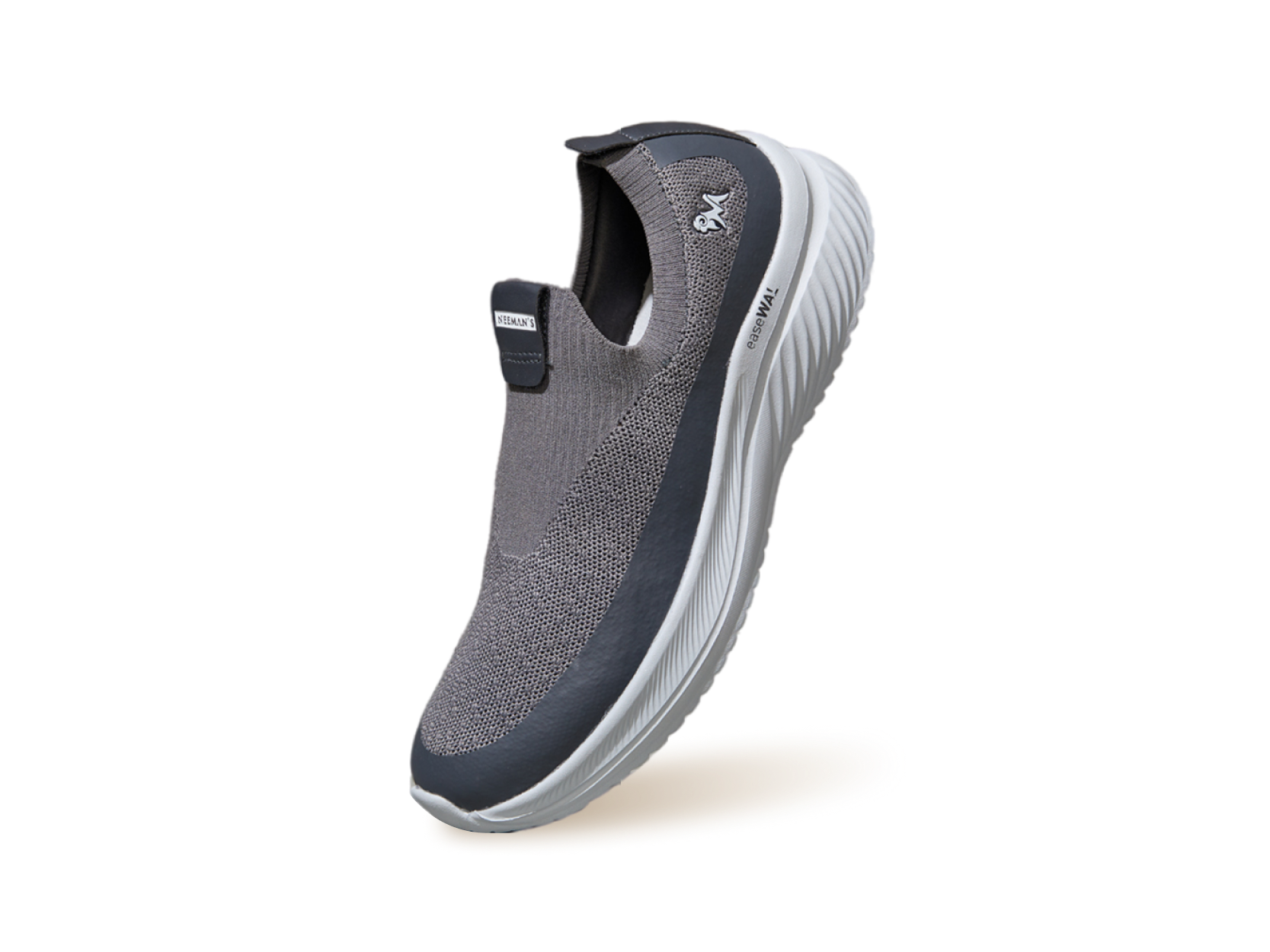 Ease Walk Slip Ons : Grey by My Store